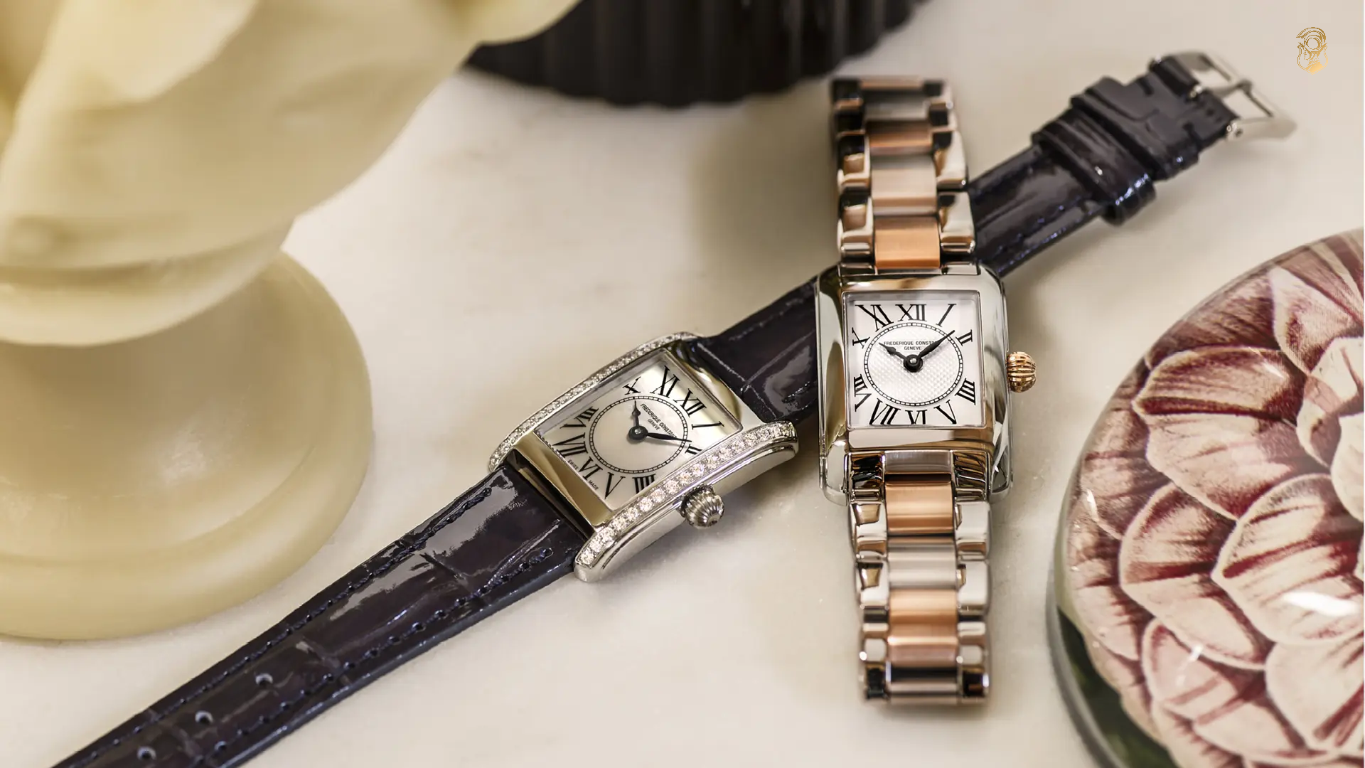 Dòng đồng hồ Frederique Constant nữ Classic Carrée đẹp mắt